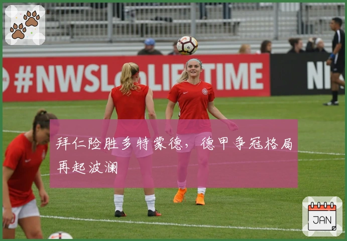 拜仁险胜多特蒙德,德甲争冠格局再起波澜